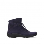 wolky bottines a lacets 01657 diana 11600 nubuck violet