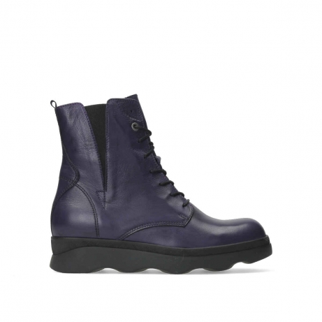 wolky bottines 02978 akita hv 30600 cuir violet