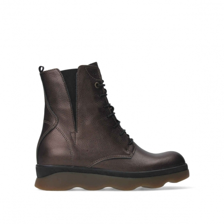 wolky bottines 02978 akita hv 71320 cuir bronze