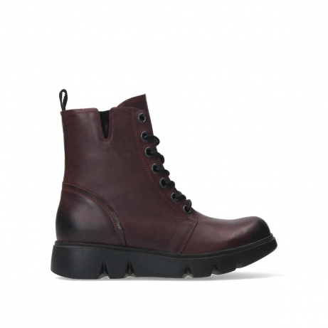 wolky bottines 06325 hope xw 30551 cuir bordeaux