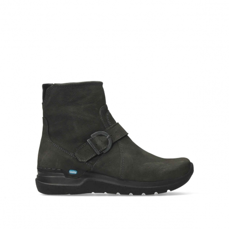 wolky bottines 06611 okay 11301 nubuck carbone