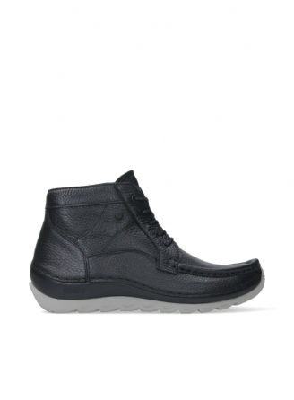 wolky bottines a lacets 04901 salado 72000 nubuck noir