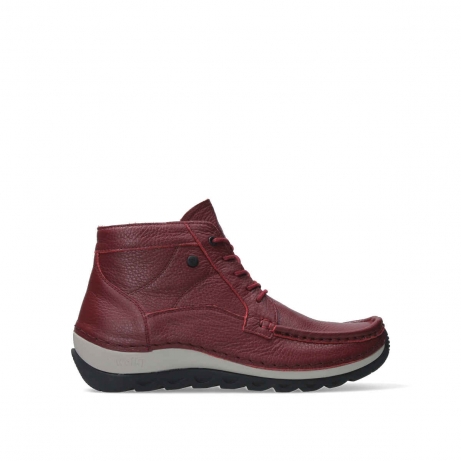 wolky bottines a lacets 04901 salado 72530 nubuck bordeaux