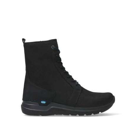 wolky bottines a lacets 06631 viper 10000 nubuck noir